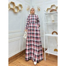 Safiya-001 Safiya Dress / Gamis Flanel Premium